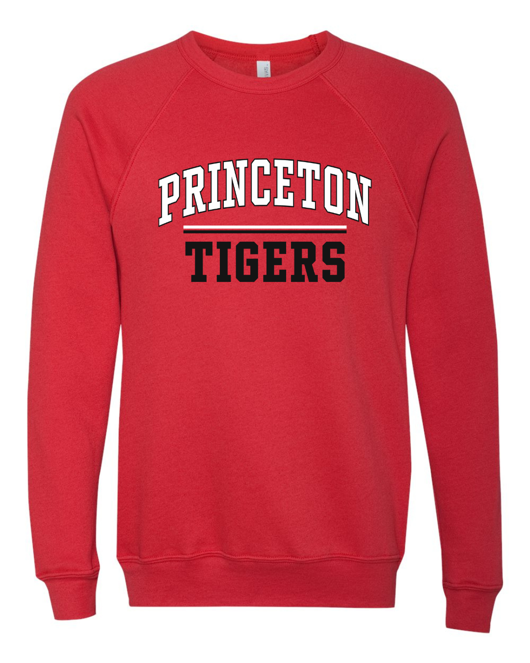 Bella Raglan Fleece Crewneck {Princeton Tigers}