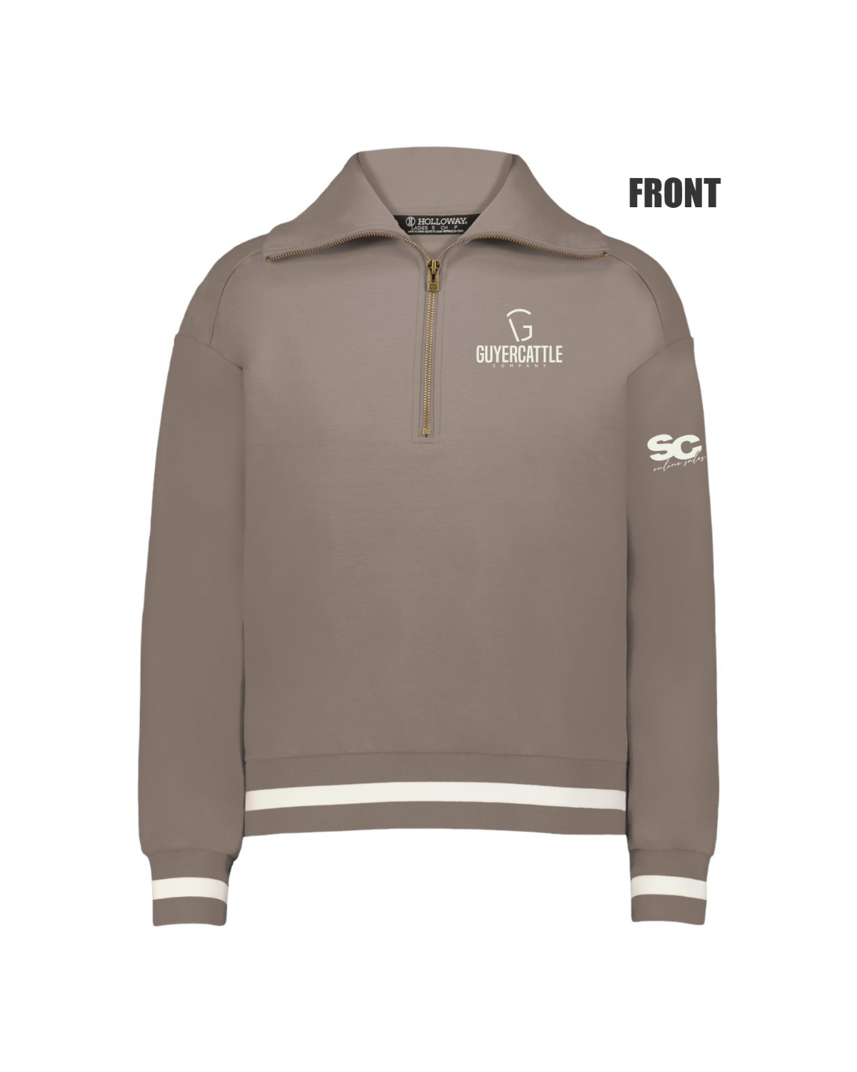 Ladies Heritage Quarter Zip - Ladies (Guyer)