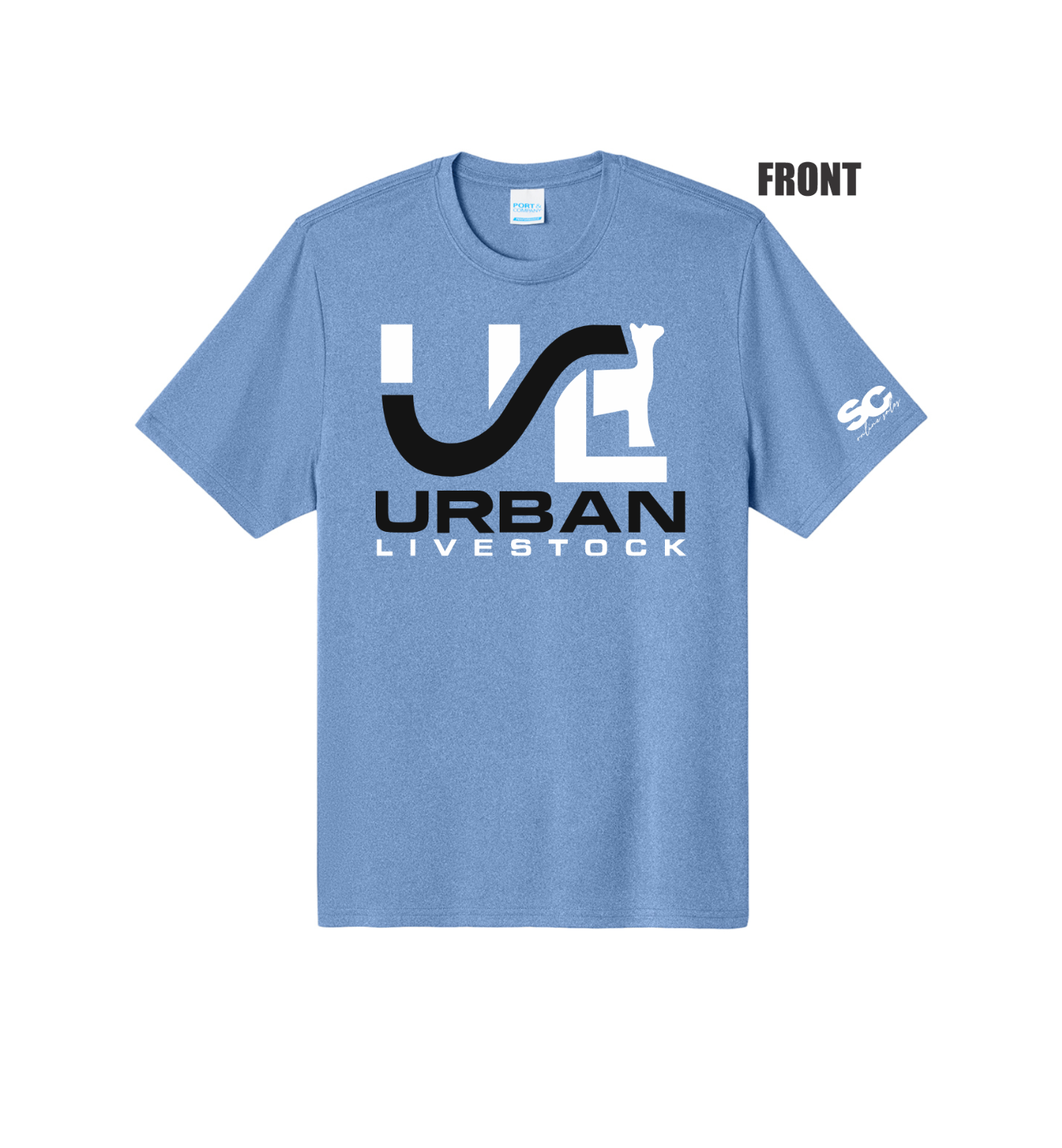 Port & Co Heather Performance Tee- Adult & Youth (Urban)