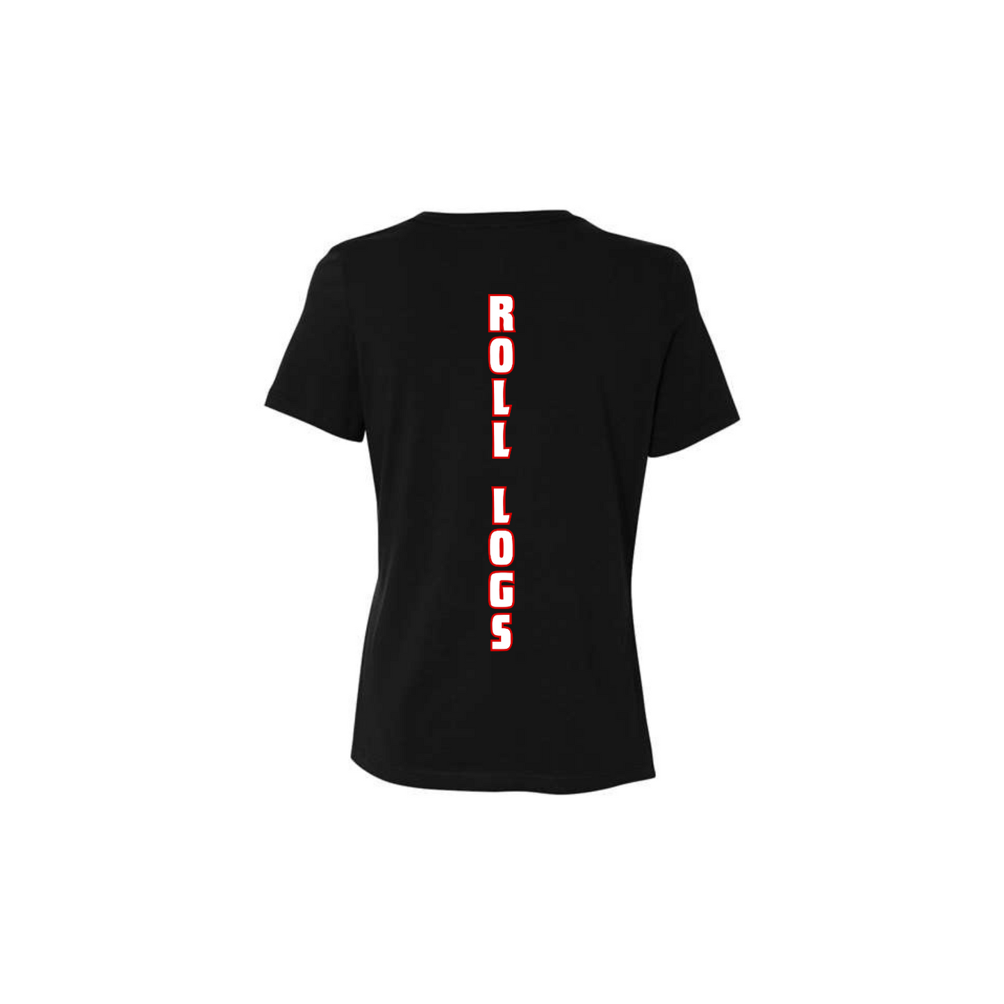 Black Ladies Bella Relaxed Tee - Ladies (LLCC)
