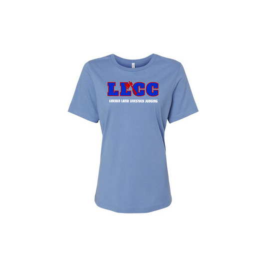 Carolina Blue Ladies Bella Relaxed Tee - Ladies (LLCC)
