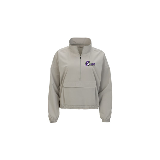 Ladies Woven Quarter-Zip Pullover - Ladies (Baker)