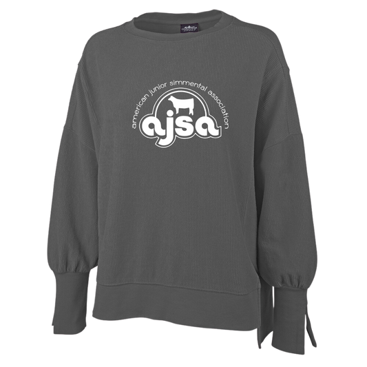 Camden Spliced Crew Sweatshirt - Ladies Only {AJSA}