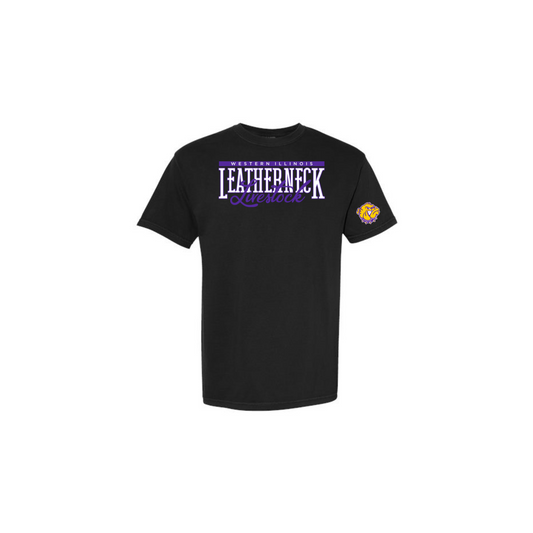 Black Comfort Colors Garment Dyed T-Shirt - Adult, Youth & Toddler (WIU)