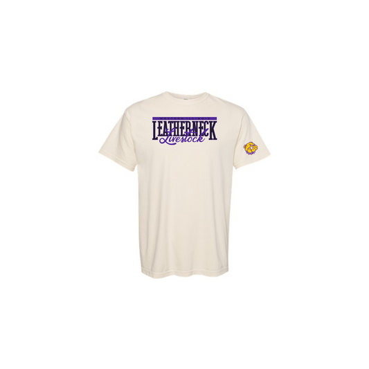 Ivory Comfort Colors Garment Dyed T-Shirt - Adult, Youth & Toddler (WIU)