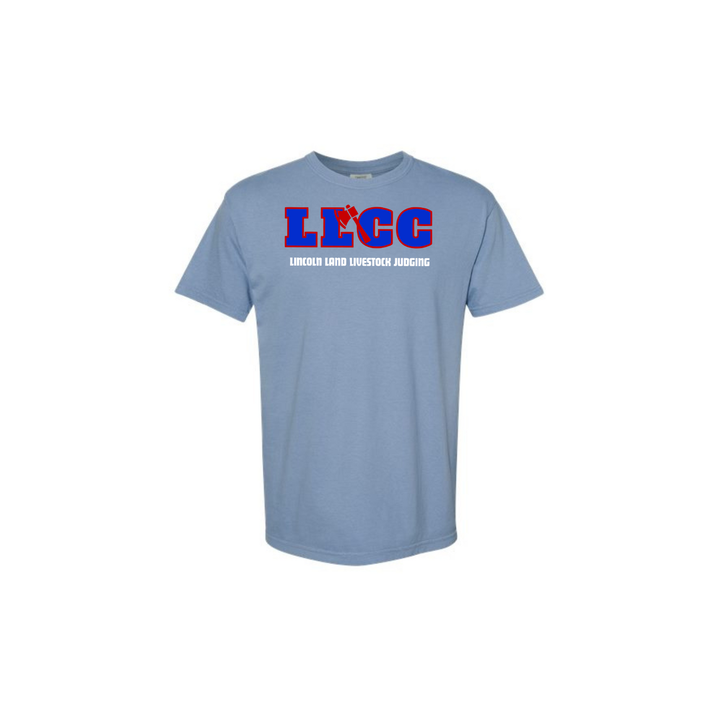 Washed Denim Garment Dyed Tee - Adult & Youth (LLCC)