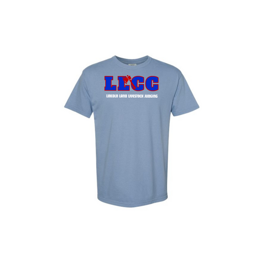 Washed Denim Garment Dyed Tee - Adult & Youth (LLCC)