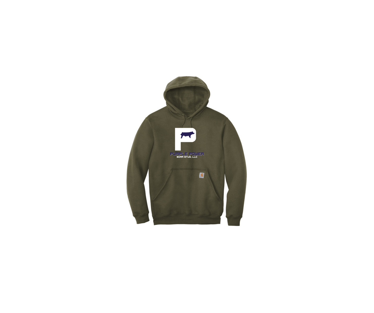 Carhartt Midweight Hooded Sweatshirt - Adult (Purple Power)