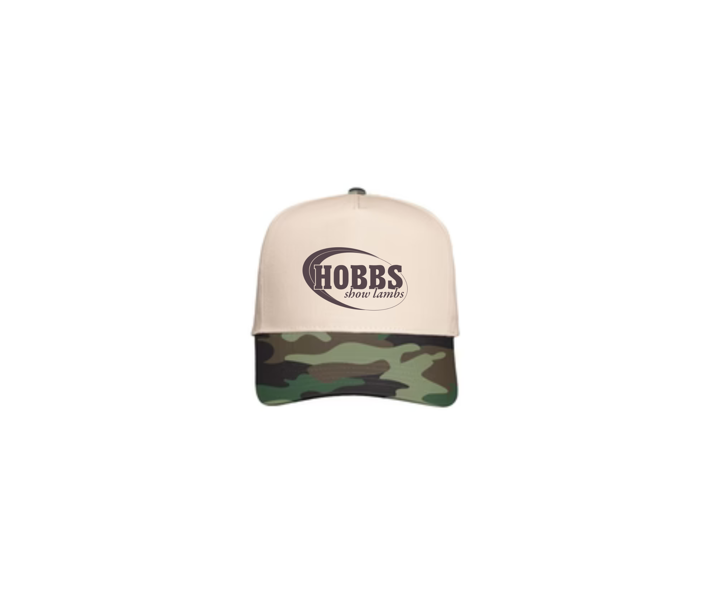 Camo 5 Panel Hat (Hobbs)