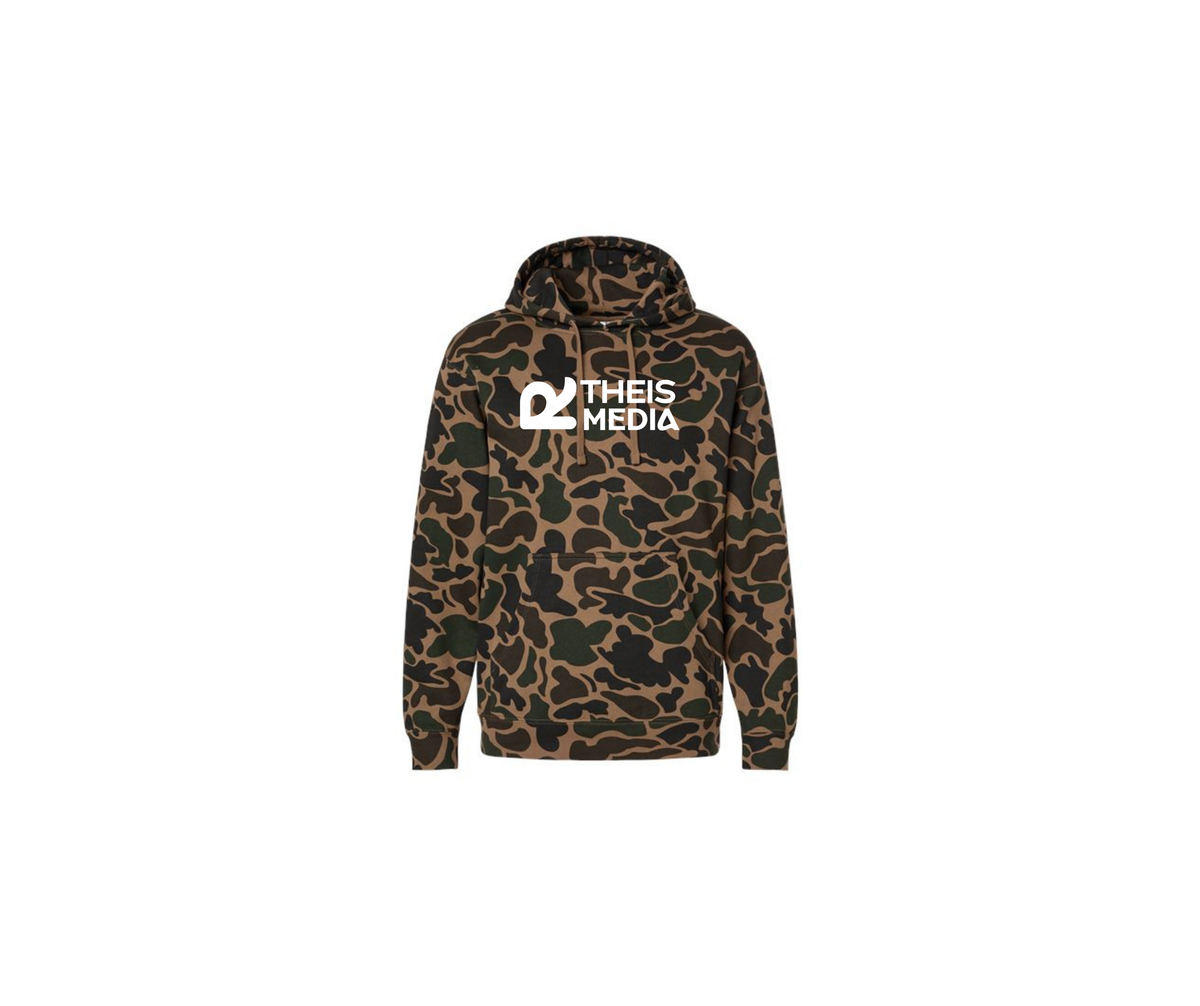 Duck Camo Heavyweight Hooded Sweatshirt - Adult & Youth (RTheis)