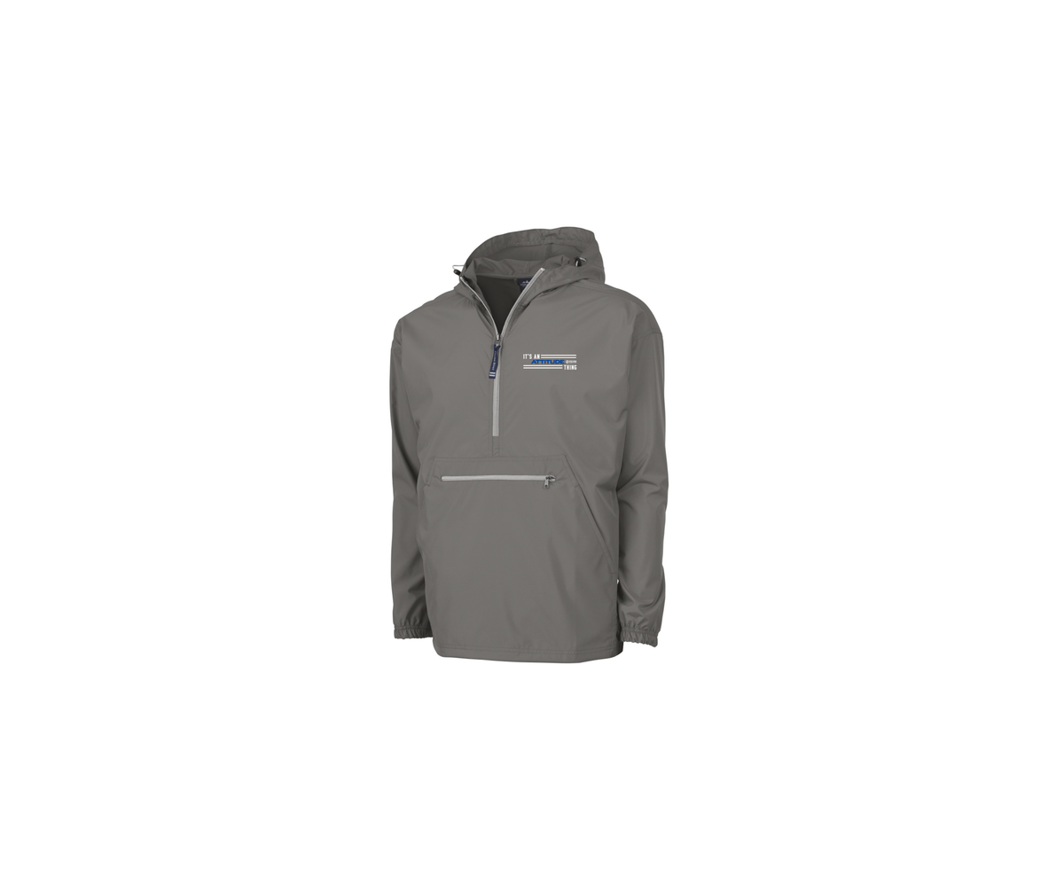 Attitude Thing - Charles River Pack-N-Go Pullover Windbreaker - Adult & Youth (SSS)