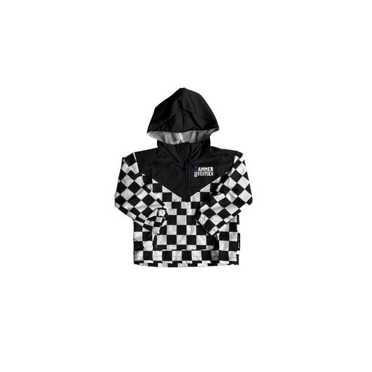 Toddler Checkered 1/4 Zip Windbreaker - Toddler (Danner)