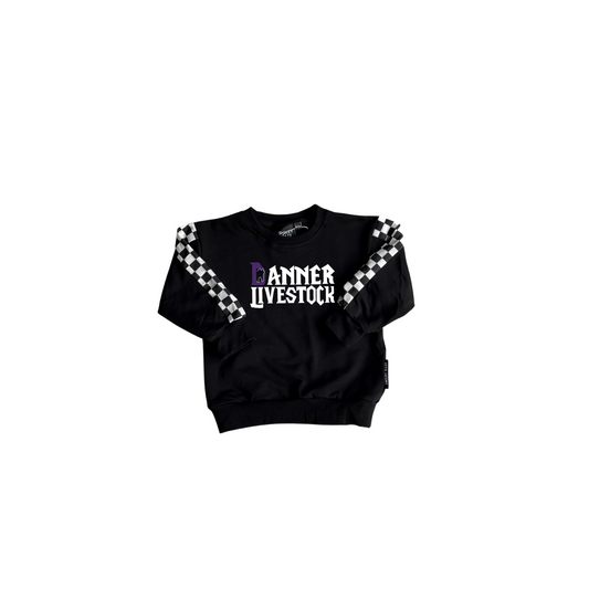 Toddler Checkered Crewneck Sweatshirt - Toddler (Danner)
