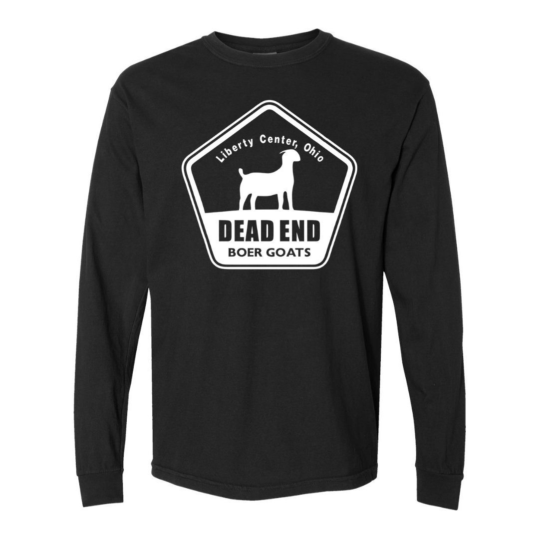 Comfort Colors Long Sleeve Tee - Adult & Youth {Dead End}