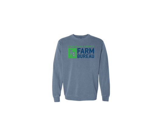 Garment-Dyed Crewneck Sweatshirt - Adult & Youth (Stanislaus)