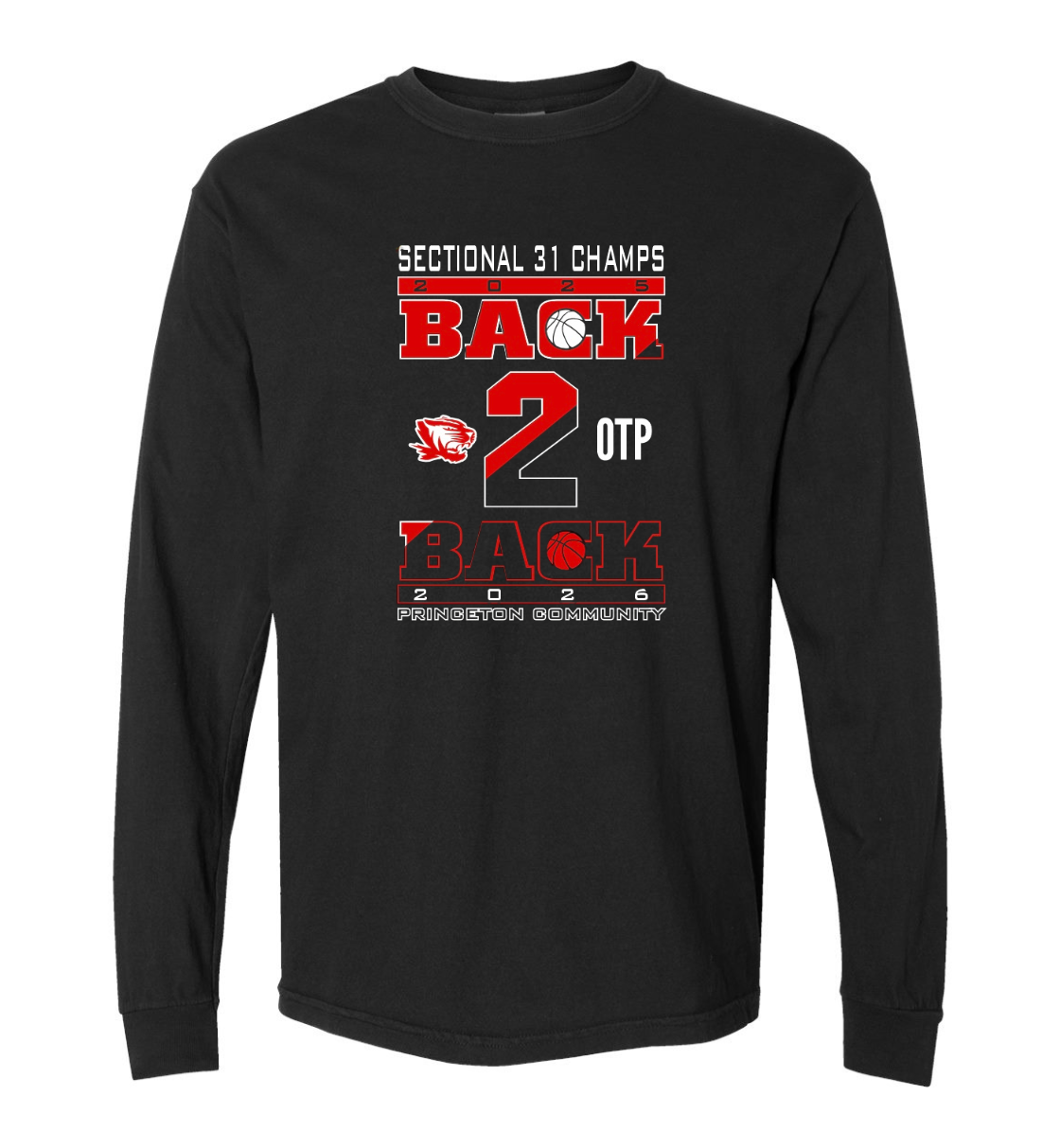Comfort Colors Long Sleeve Tee {'26 Sectional Champs}