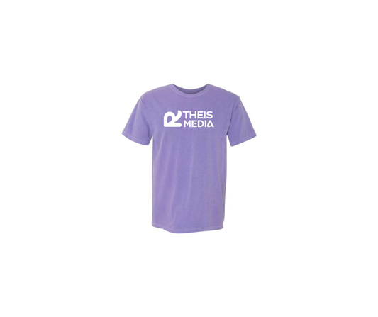 Violet Garment Dyed T-Shirt - Adult & Youth (Theis)