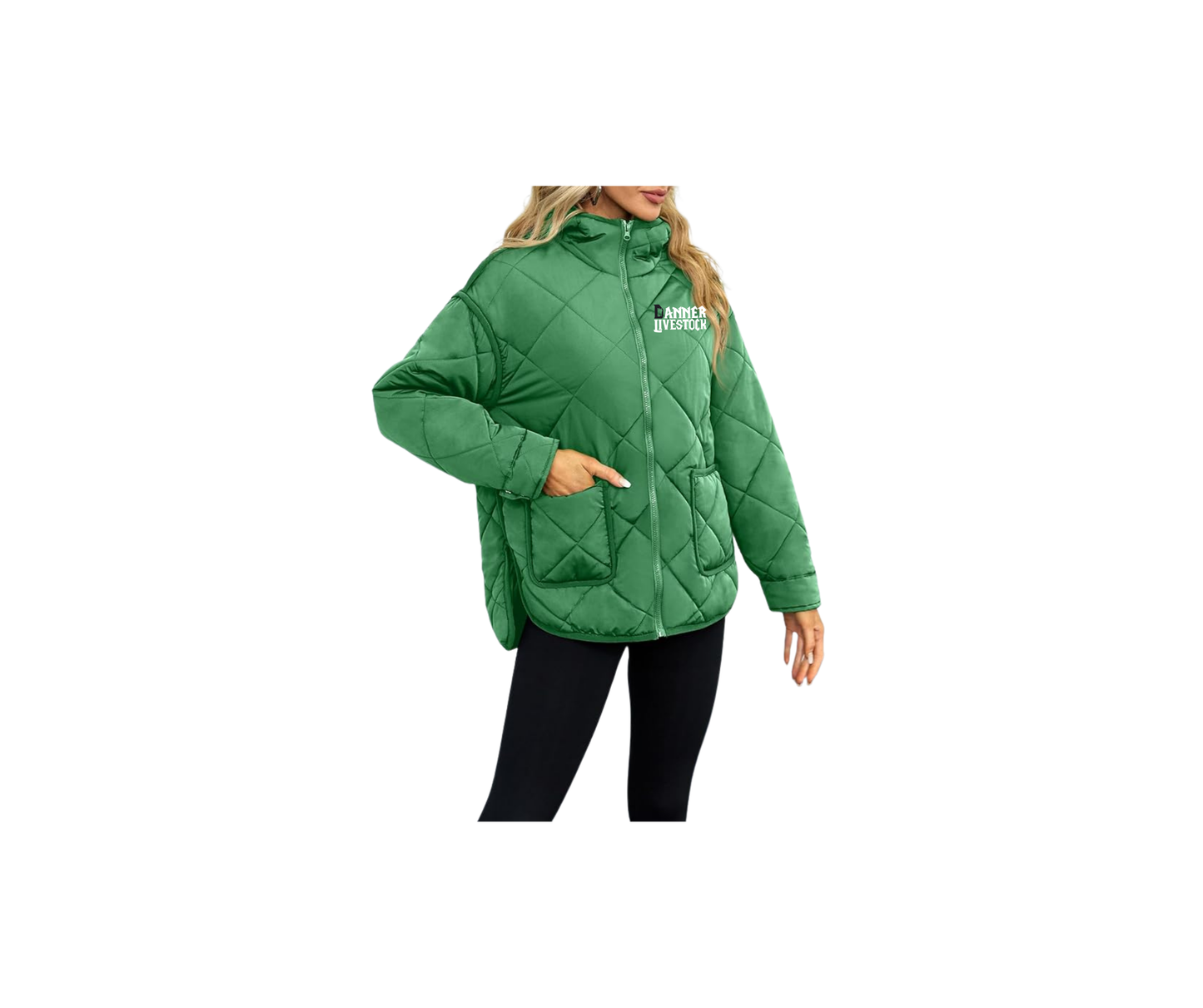 Womens Quilted Puffer Hooded Jacket - Ladies (Danner)