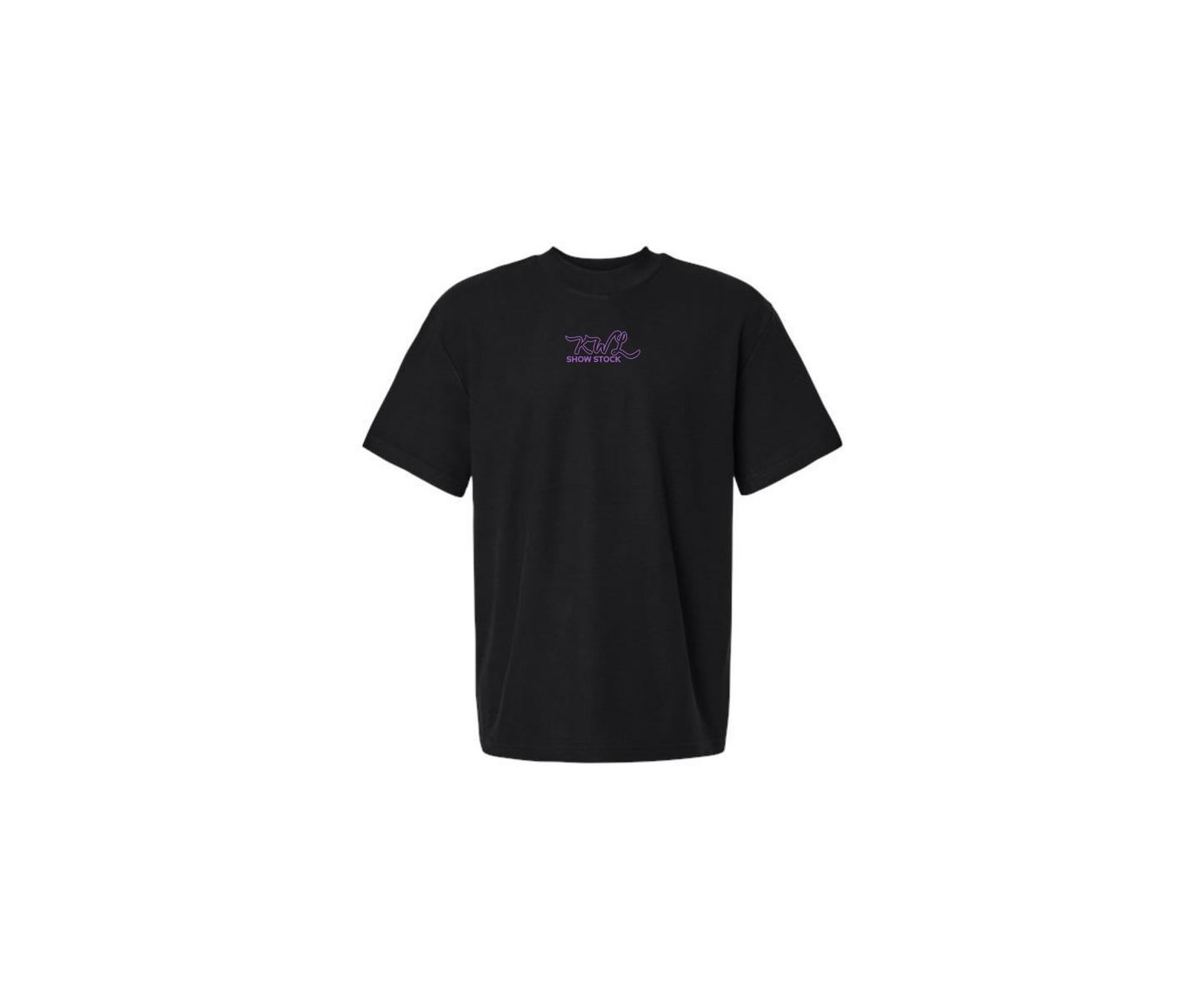 Mockneck Embroidered Tee - Adult (KWL)