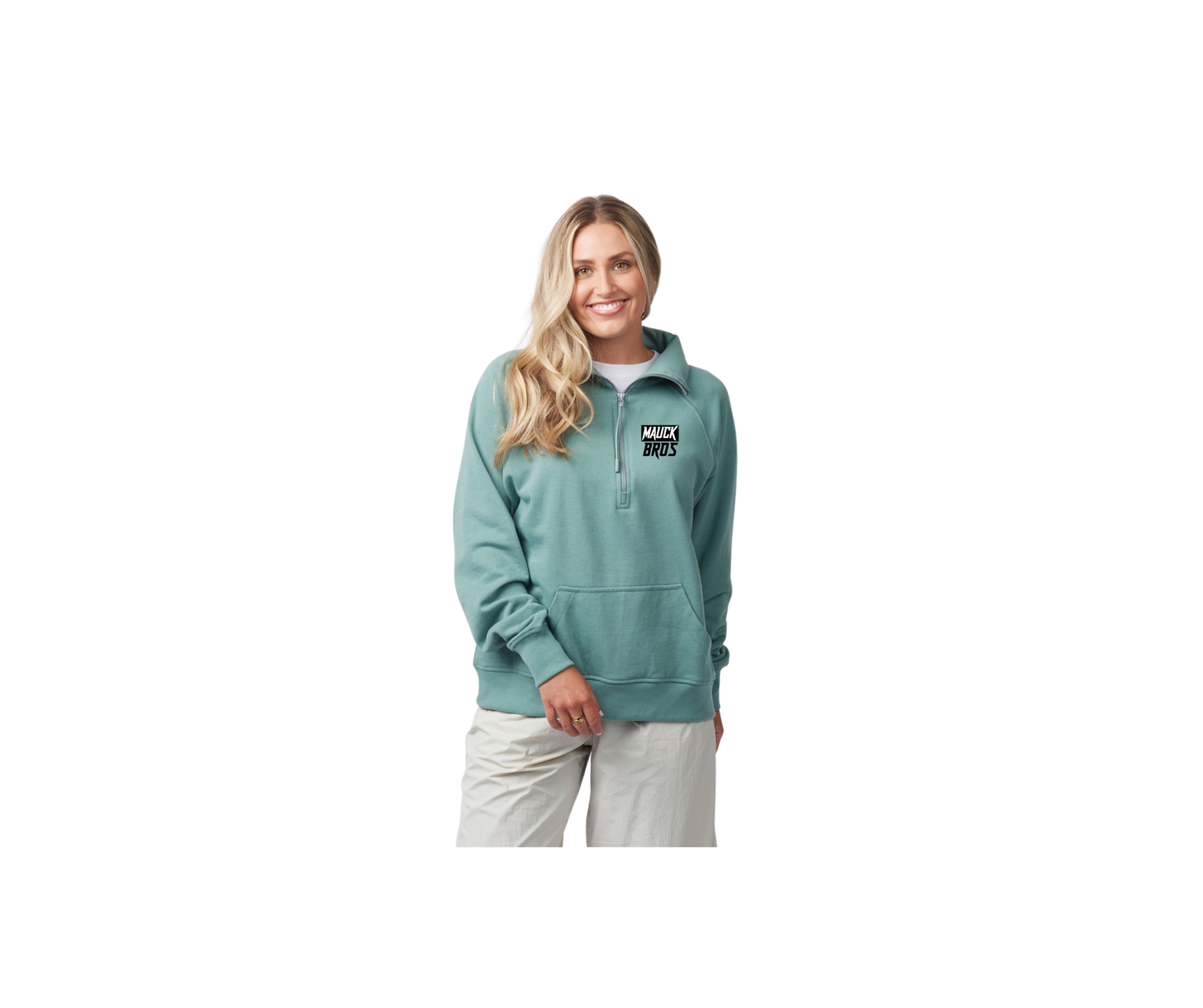 Ladies Boxy Half Zip Fleece - Ladies (Mauck)