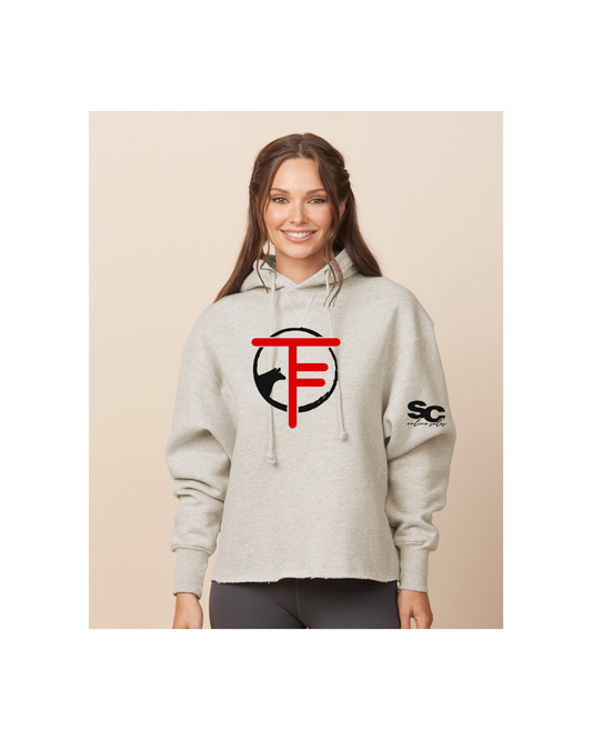 Ladies Heavyweight Boxy Pullover Hood - Ladies (Thomas Farms)