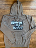 Pigment Clay Raised in a Barn Hoodie - Adult (More Barns)