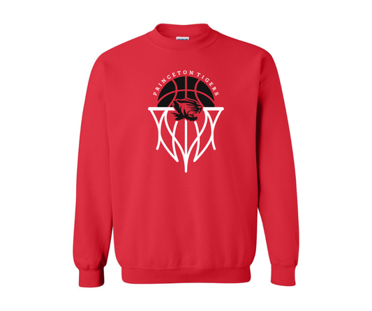 Team Edition Gildan Crewneck {Tiger Basketball}