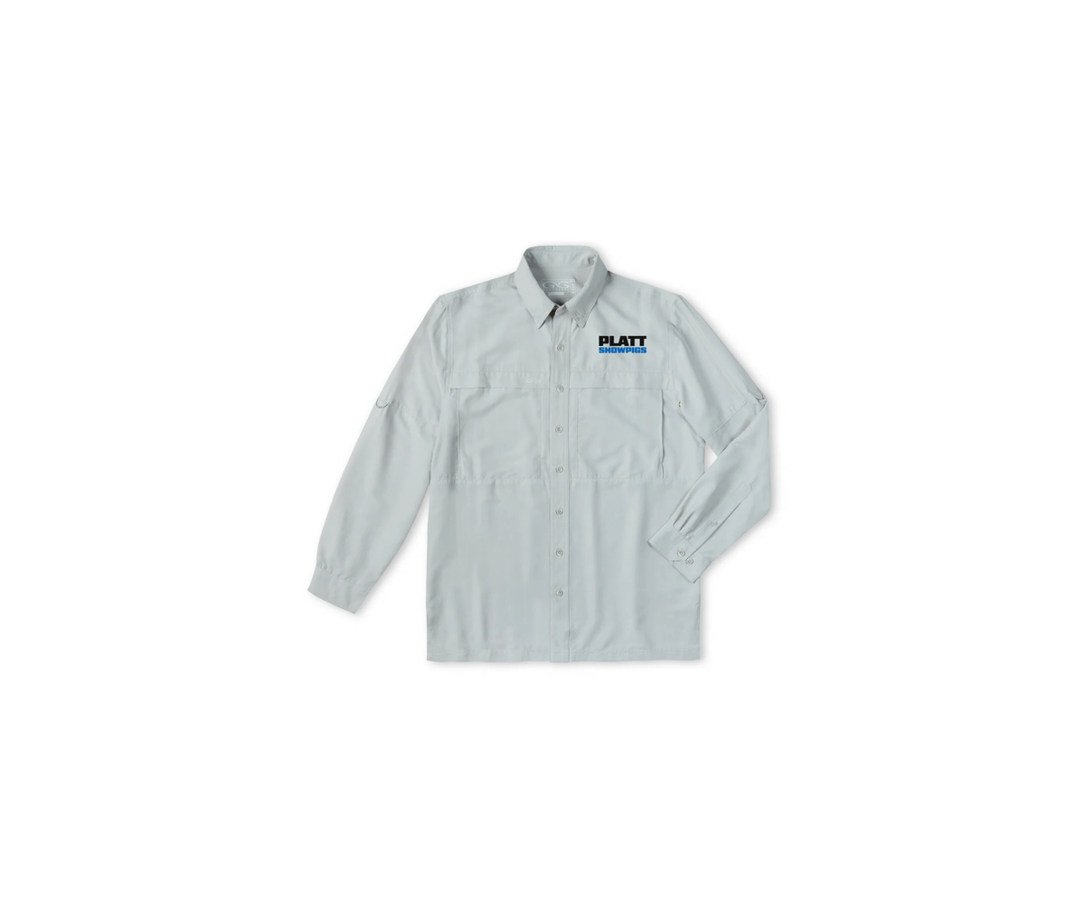Glacier Original Long Sleeve Fishing Shirt - Adult (Platt)