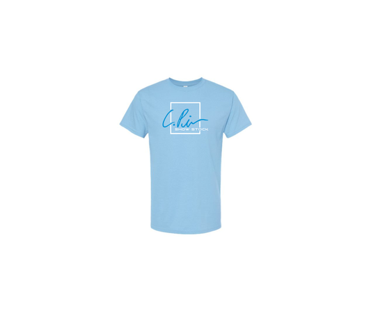 Light Blue M&O Soft Touch T-Shirt - Adult & Youth (C.Pish)