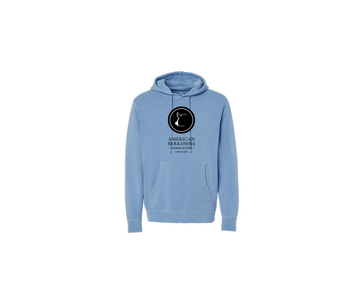 Midweight Pigment-Dyed Hooded Sweatshirt - Adult & Youth (Berk)