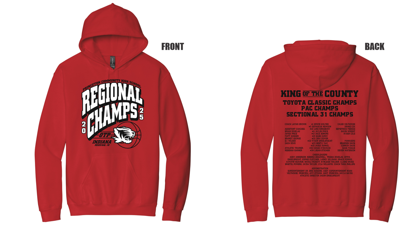 Gildan Softstyle Hoodie {2025 Regional Champs}