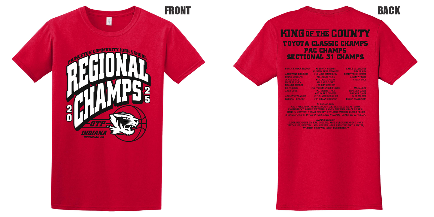 Short Sleeve Tee {2025 Regional Champs}
