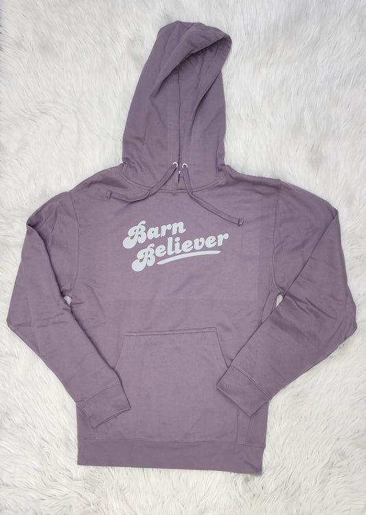 Purple Hoodie - Adult (Barn Believer)