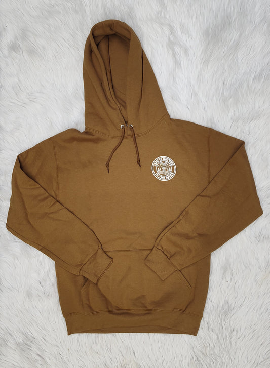 Brown Hoodie - Adult (Life is Better)