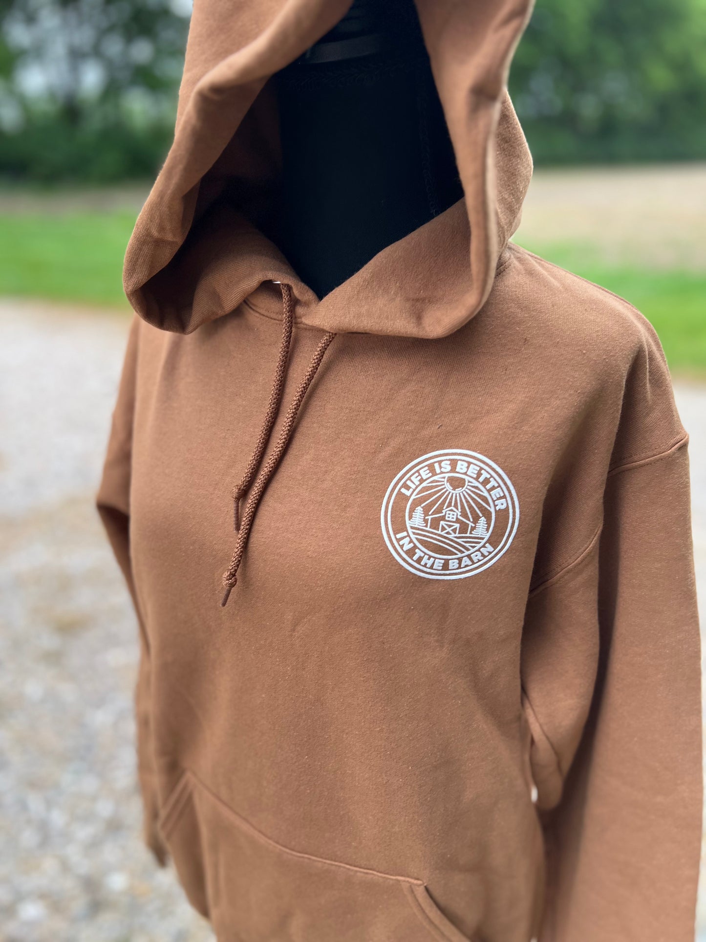 Life is Better in the Barn Hoodie - Adult & Youth (More Barns)