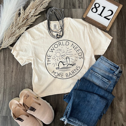 Women's Comfort Colors Boxy Tee {More Barns}