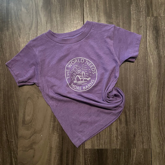 Bella Purple Short Sleeve - Toddler  (More Barns)