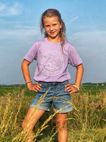 Lavender Triblend Short Sleeve - Adult & Youth (More Barns)