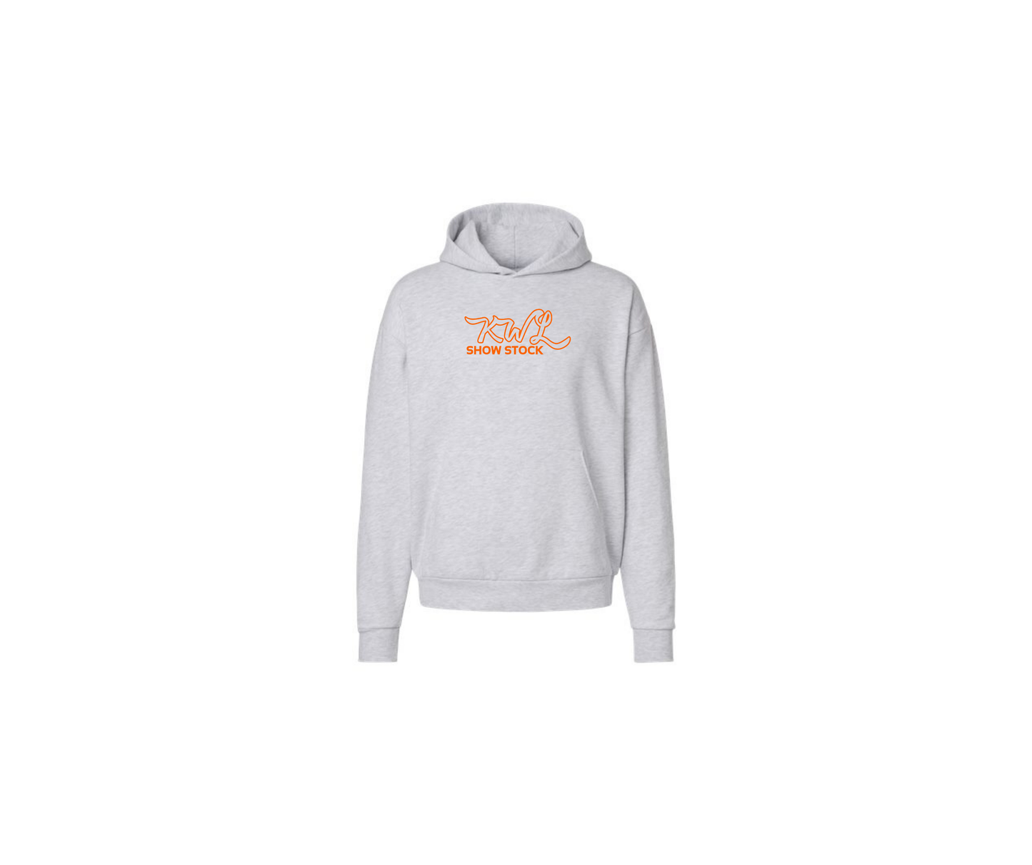 Heather Ash Independent Midweight Hooded Sweatshirt - Adult (KWL)