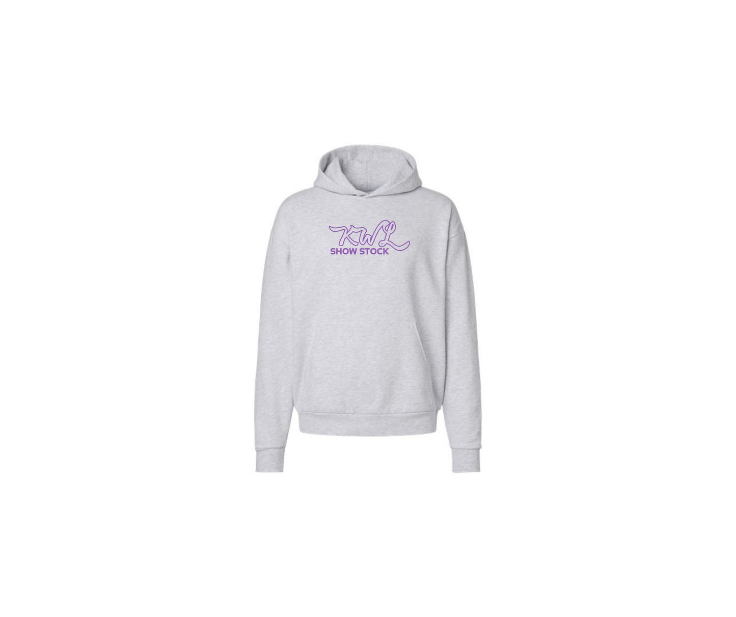 Heather Ash Independent Midweight Hooded Sweatshirt - Adult (KWL)