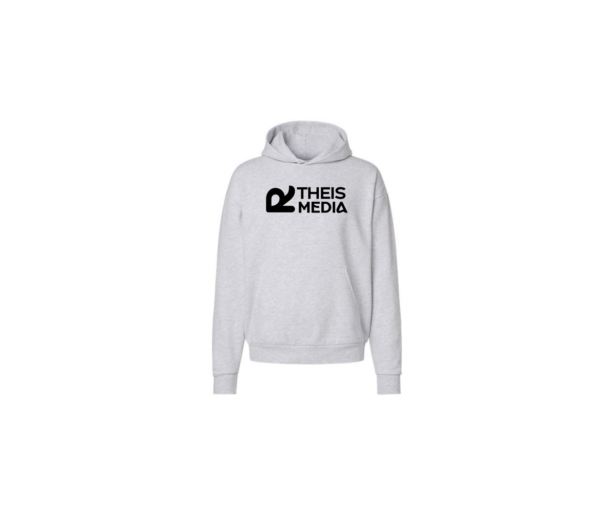 Ash Heather Midweight Hooded Sweatshirt - Adult & Youth (RTheis)