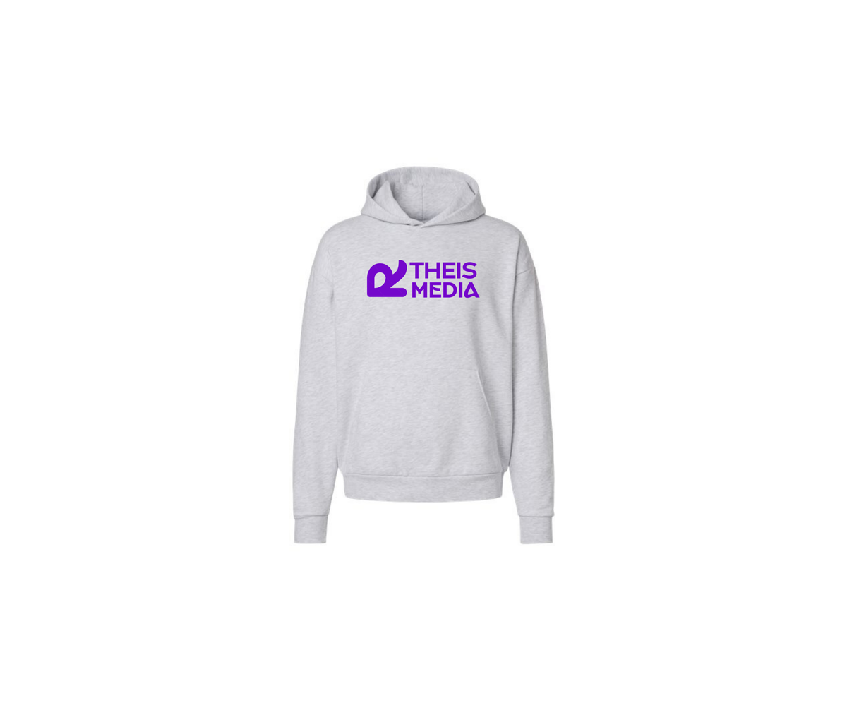 Ash Heather Midweight Hooded Sweatshirt - Adult & Youth (RTheis)