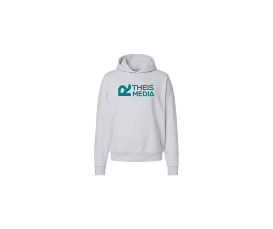 Ash Heather Midweight Hooded Sweatshirt - Adult & Youth (RTheis)