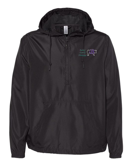 Independent 1/4 Zip Windbreaker {Barker}
