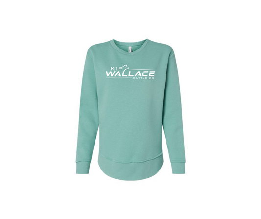 Ladies Fleece Crewneck - Ladies (Kip Wallace)