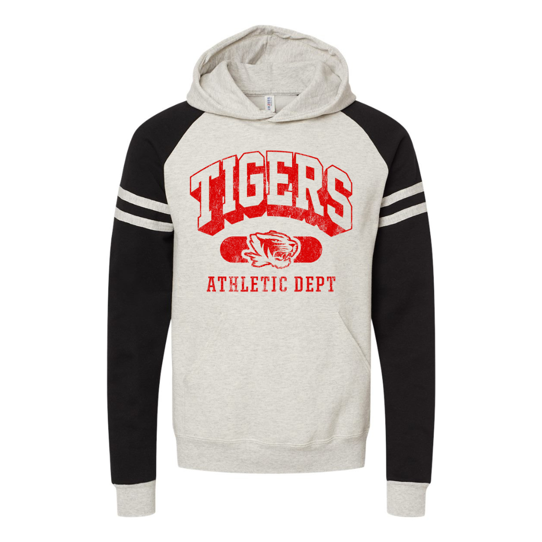 Varsity Ragland Hoodie {Tigers}