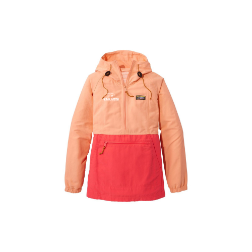 Ladies L.L. Bean Coral Anorak Pullover - Ladies (Wild Card)
