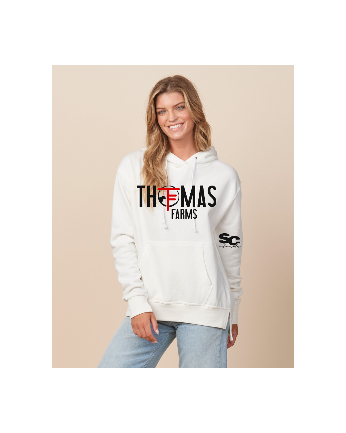 Ladies Pullover Hoodie - Ladies (Thomas Farms)