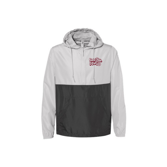 Independent Colorblock Windbreaker Pullover - Adult (Central Noble)