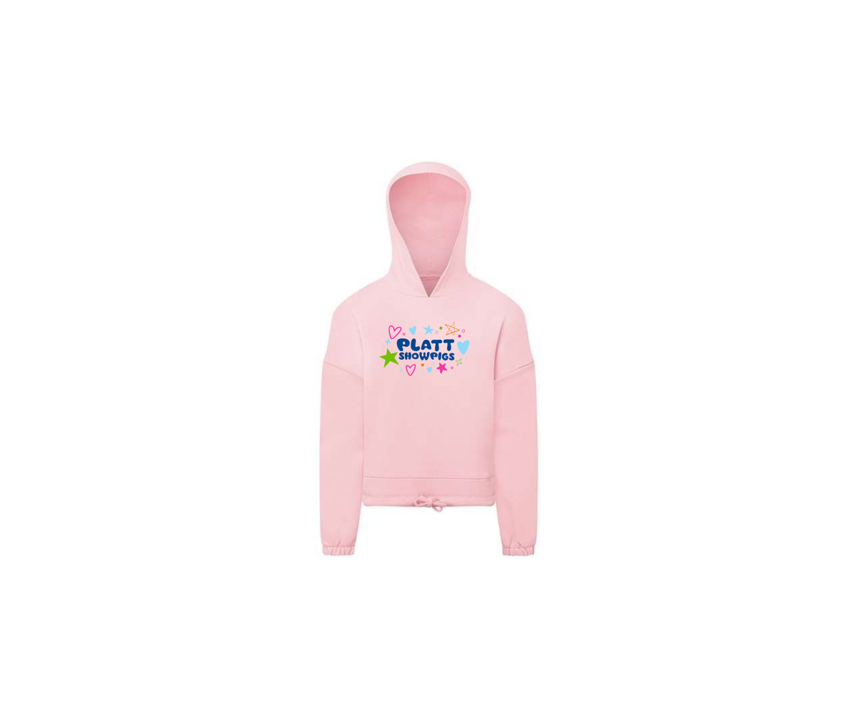 Youth Light Pink Drawstring Hoodie - Youth (Platt)